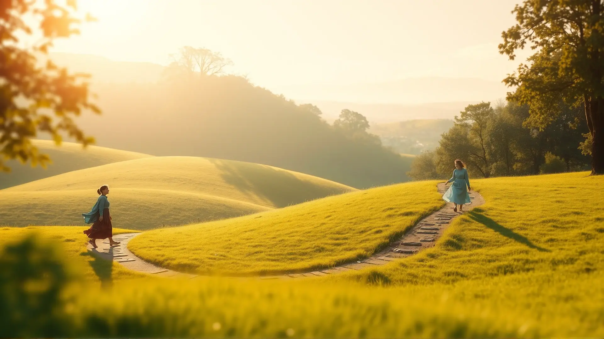 Un paisaje sereno invita a la introspección