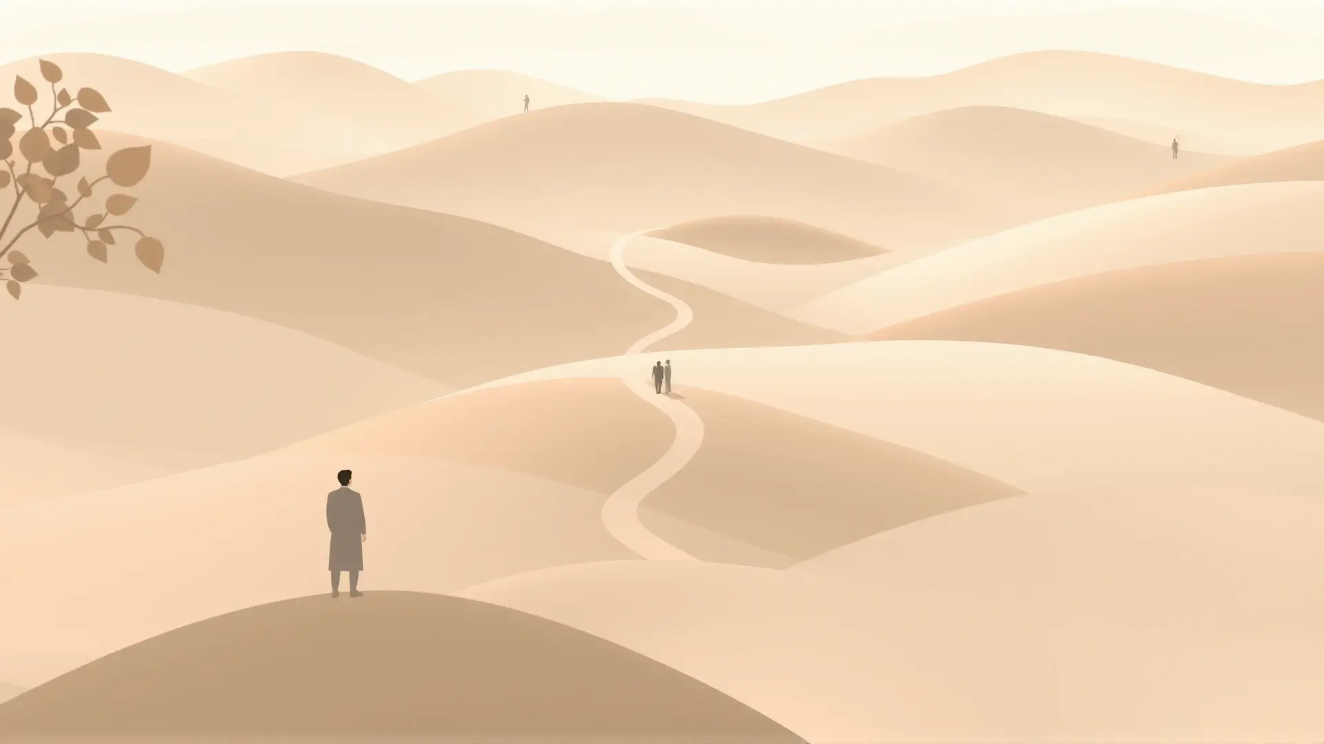 Paisaje sereno, contemplativo y armonioso