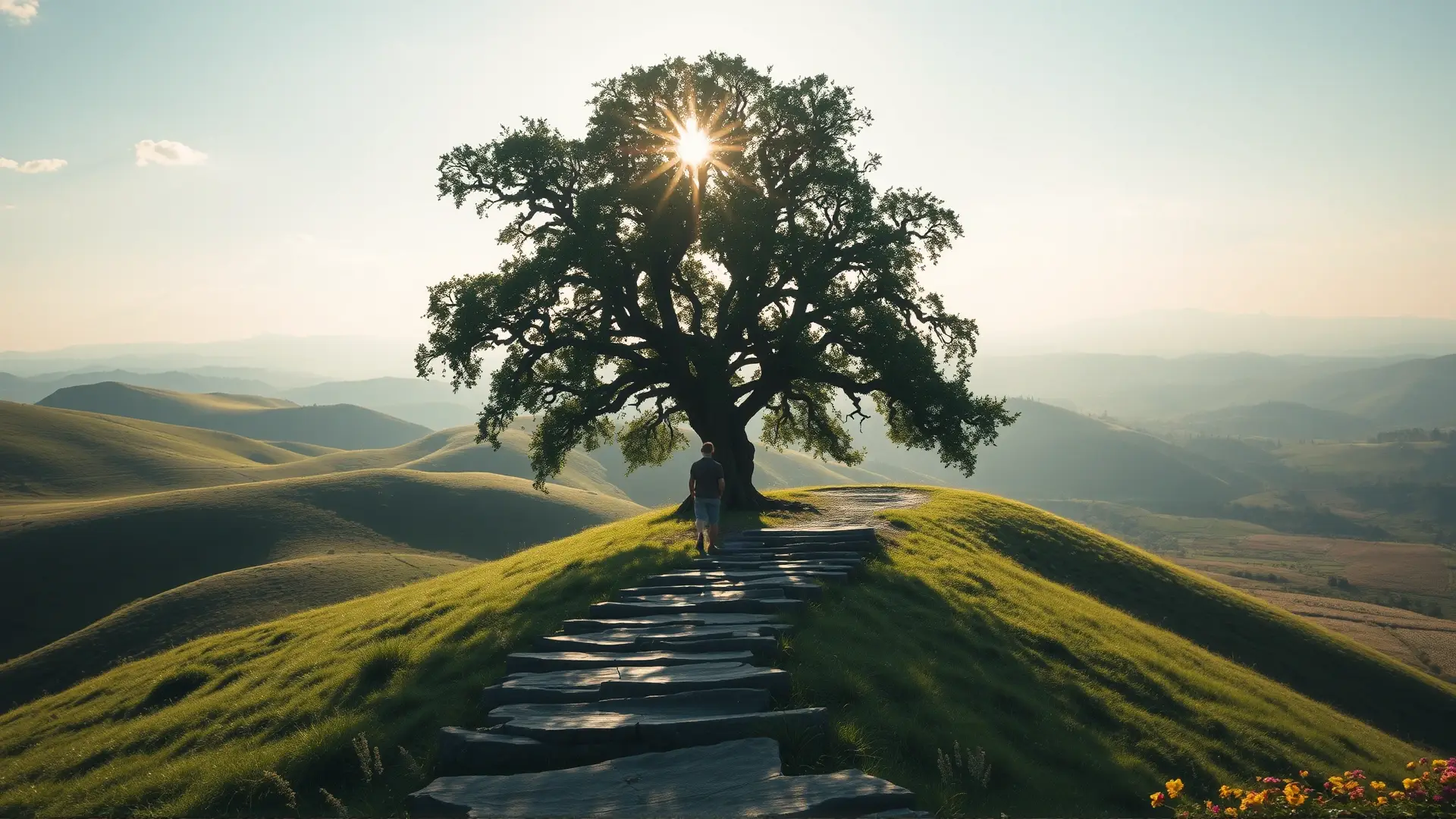 Paz, naturaleza y contemplación serena