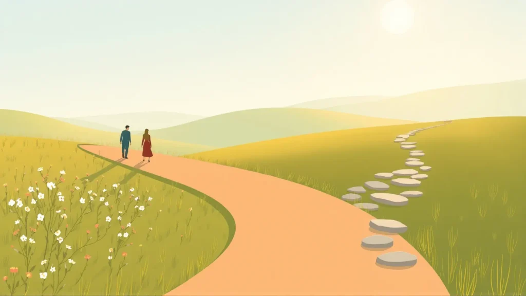 Dos caminos evocan reflexión y posibilidad