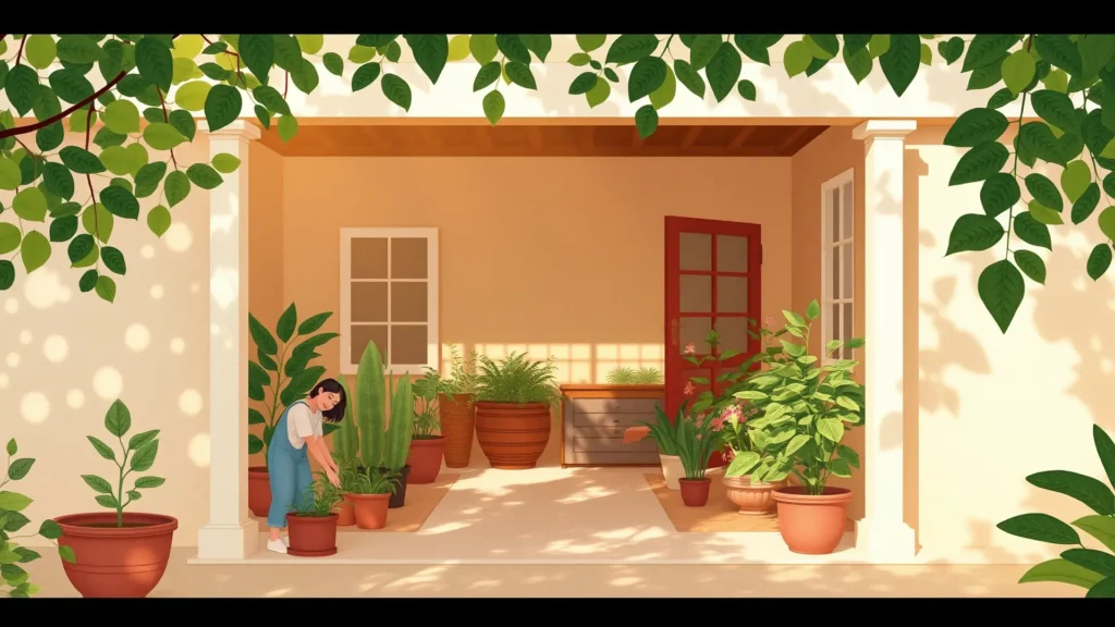 Jardín tranquilo