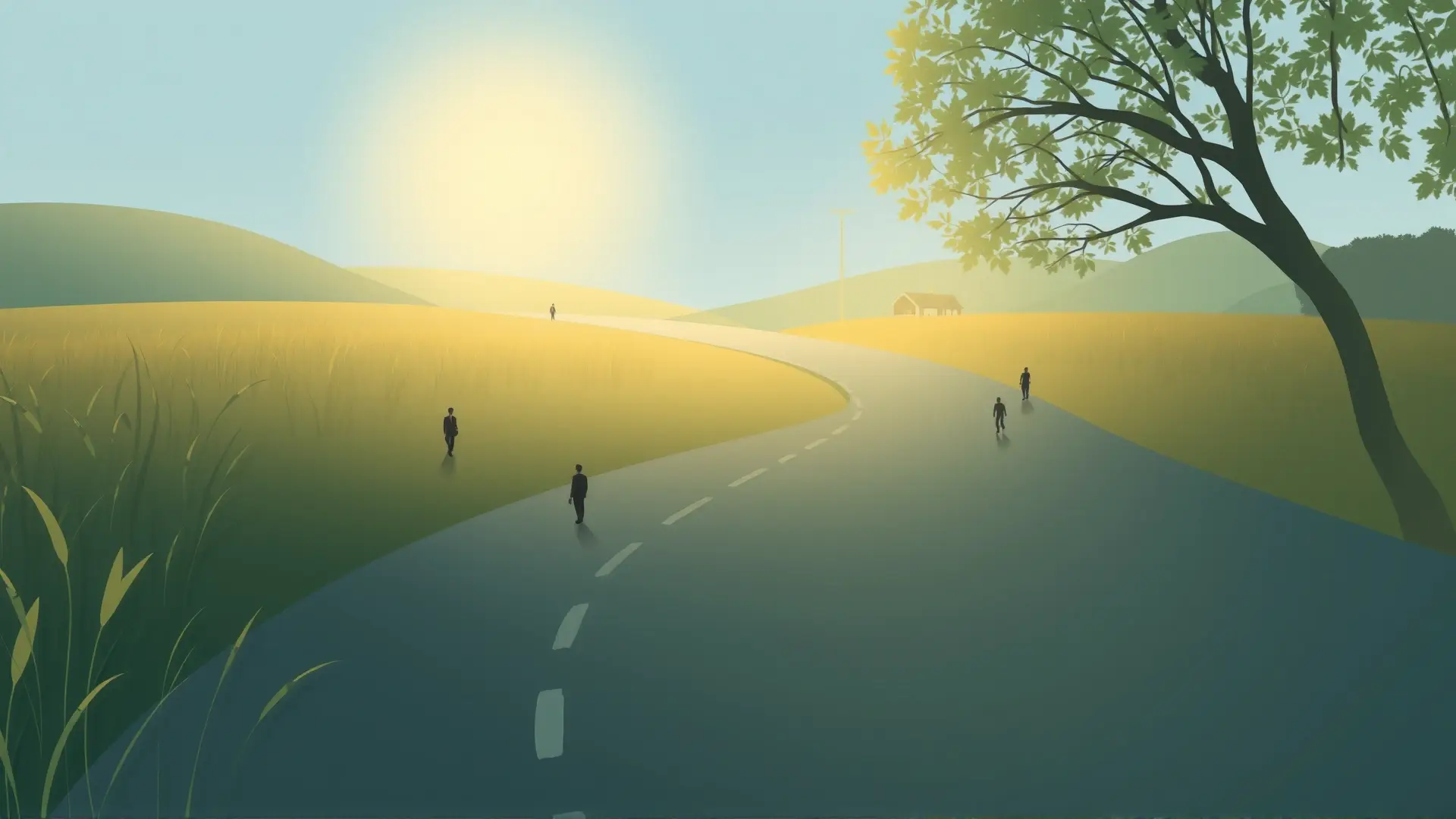 Paz serena, caminos inciertos y conexión