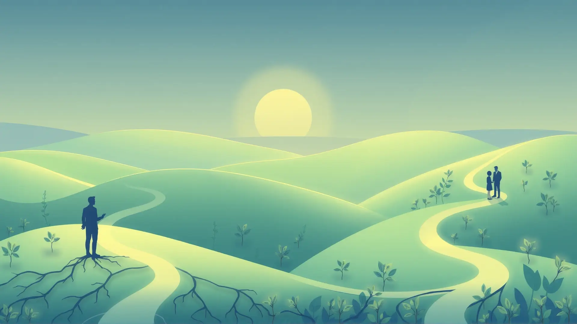 Armonía natural, colaboración serena y crecimiento